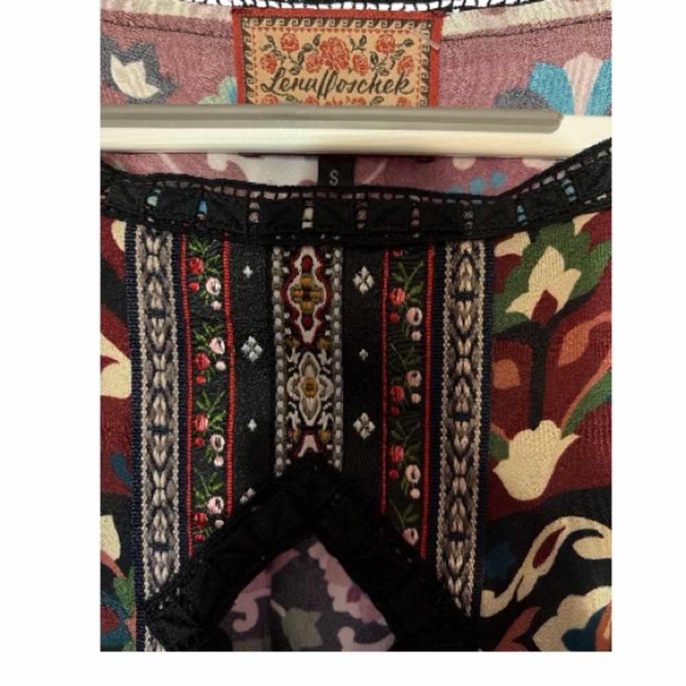 Lena Hoschek Bohemian folklore Floral Print midi Dress - Picture 7 of 8